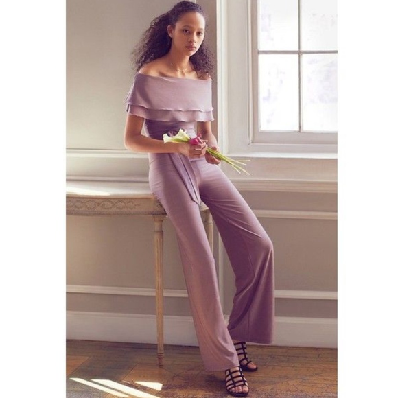 ๐HP๐ Oh My Love / UO Off The Shoulder Jumpsuit - Picture 2 of 8